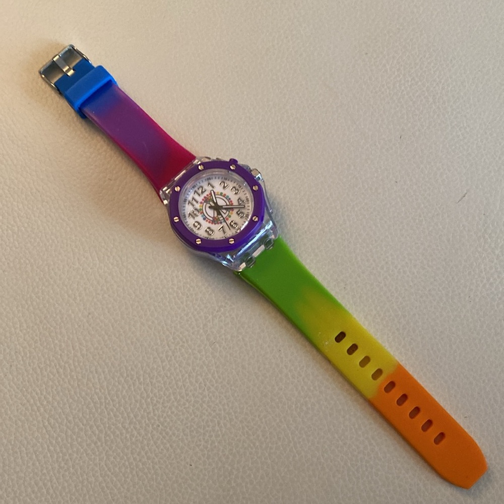 FREE with $25 list bundle! Fun FRENZY Rainbow Watch-Bundle Add-on Only Please